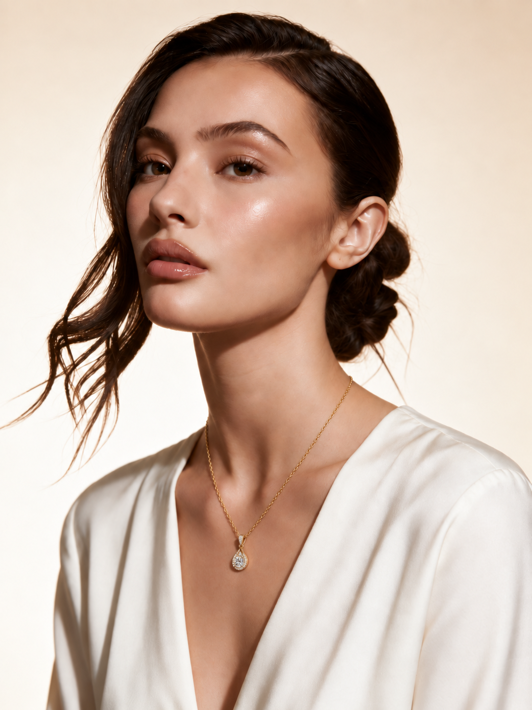 Elara Pavé Necklace - AVRESKA