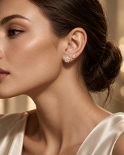 Aveline Solitaire Studs - AVRESKA