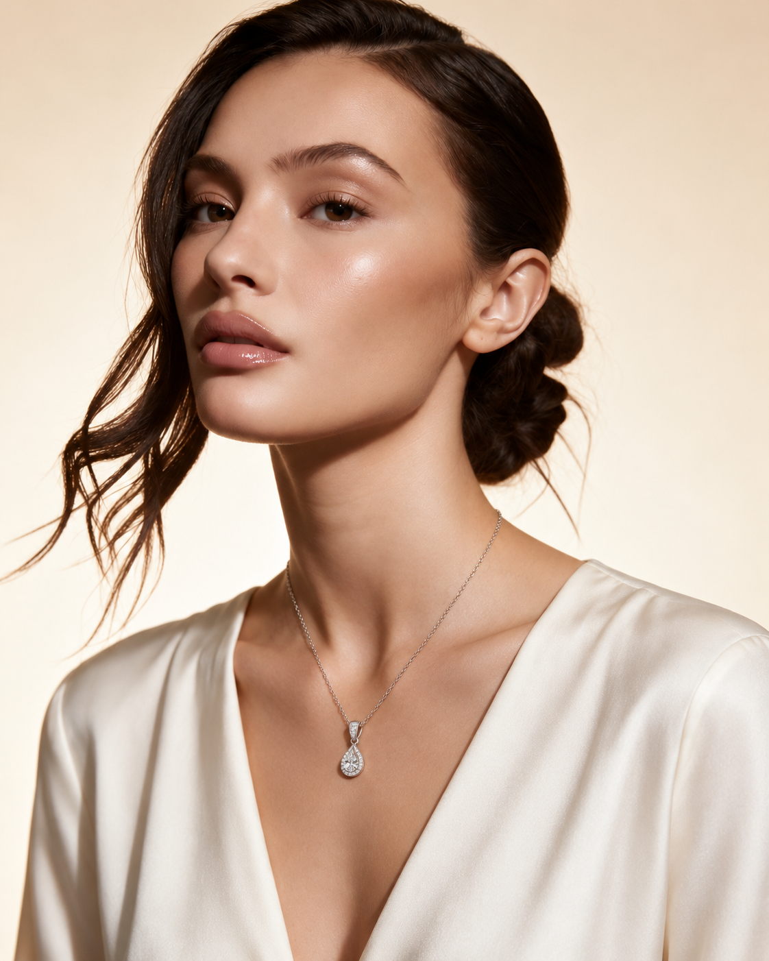 Elara Pavé Necklace - AVRESKA