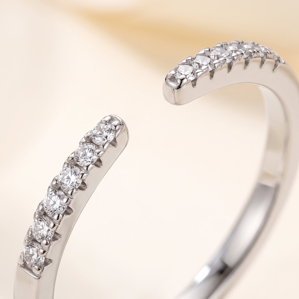 Aveline Open Pavé Band - AVRESKA