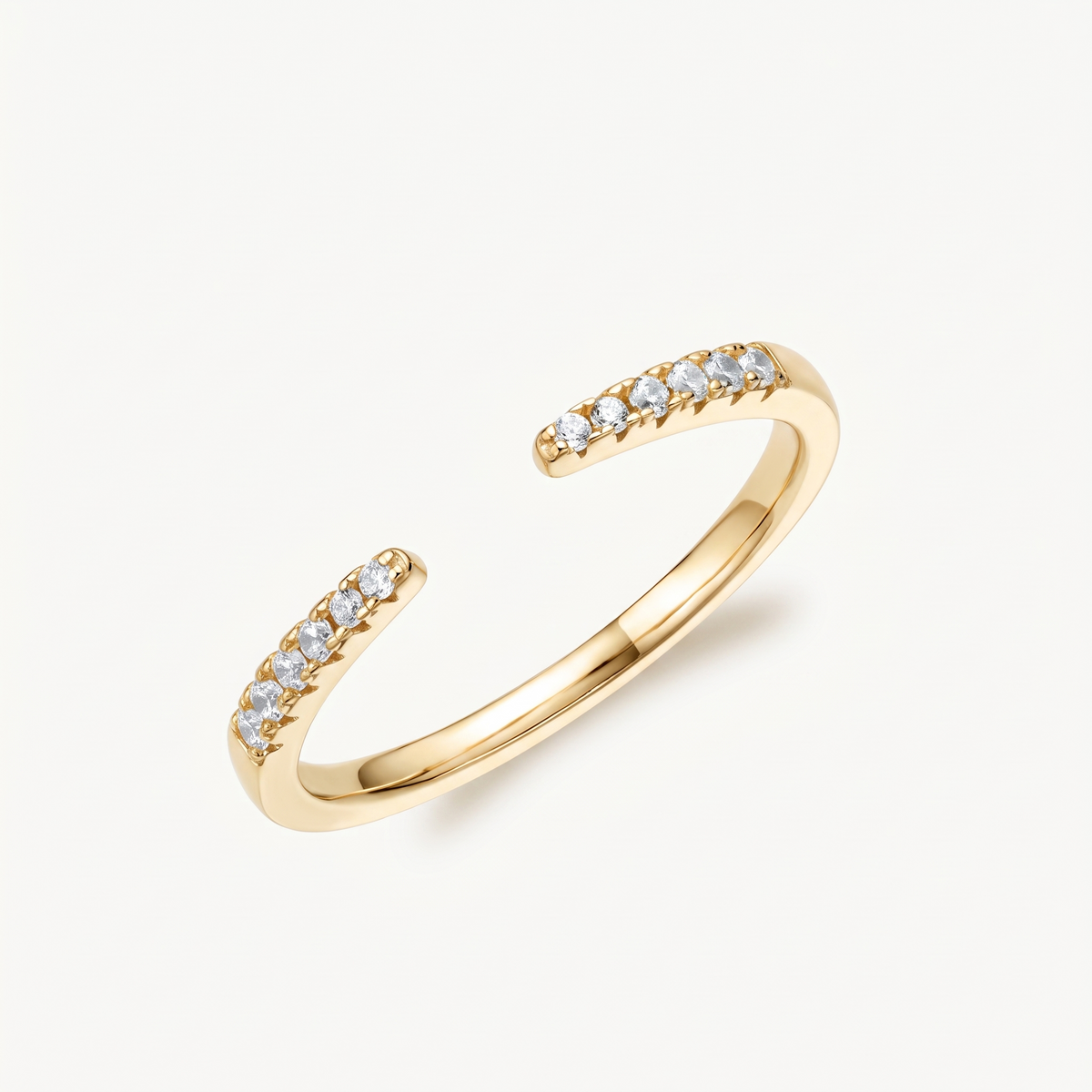 Aveline Open Pavé Band - AVRESKA